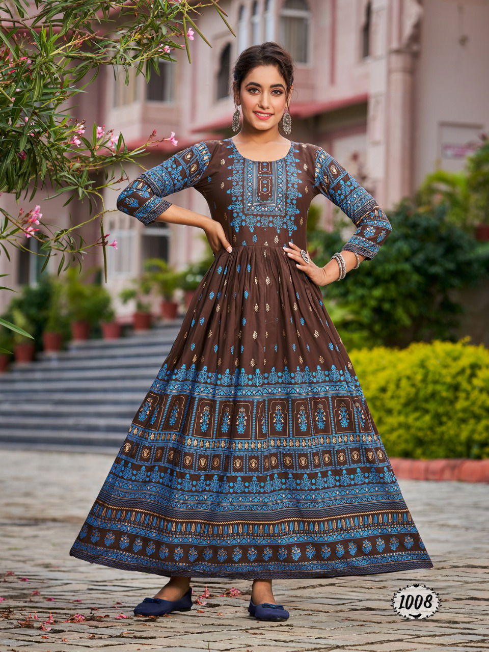 Banwery Flora Fancy Wear Wholesale Anarkali Kurti Collection